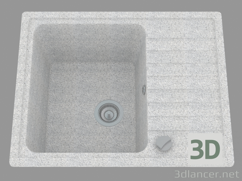 3d model fregadero de la cocina Reflex (ZUX 711A) - vista previa