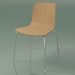 3d model Chair 3906 (4 metal legs, oak) - preview