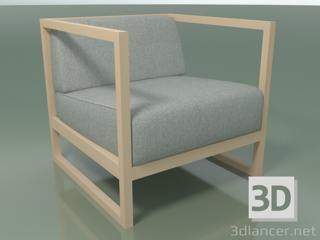 modèle 3D Fauteuil Casablanca (363-681) - preview