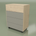 modèle 3D Commode CN 300 (Champagne, Gris) - preview