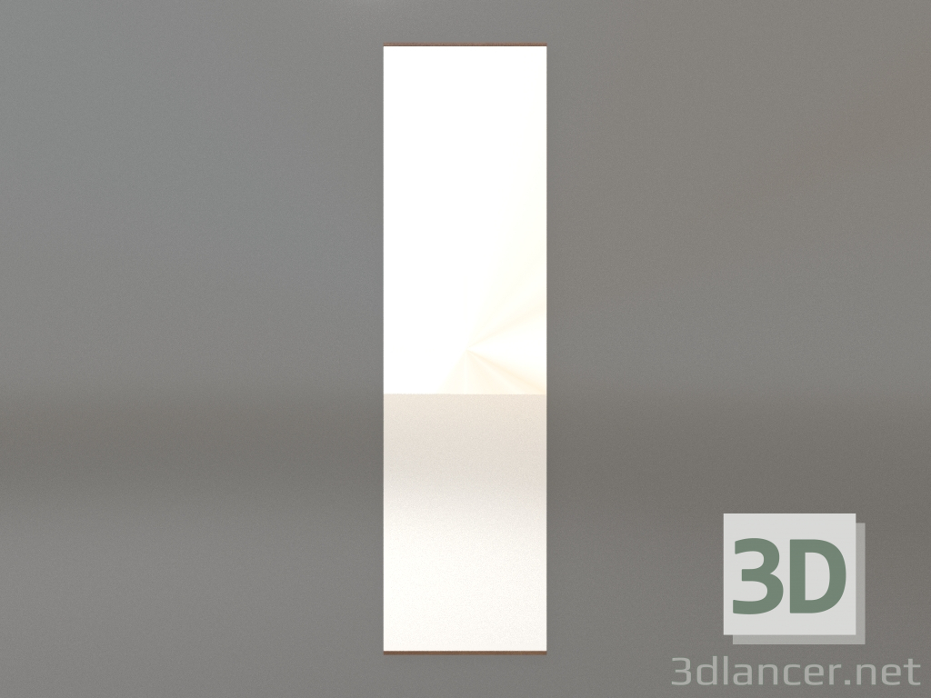 3d model Mirror ZL 01 (400x1500, wood brown light) - preview