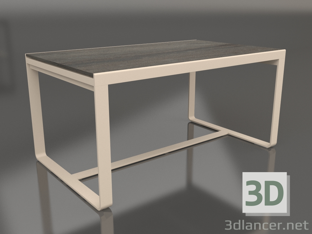 3D modeli Yemek masası 150 (DEKTON Radyum, Kum) - önizleme