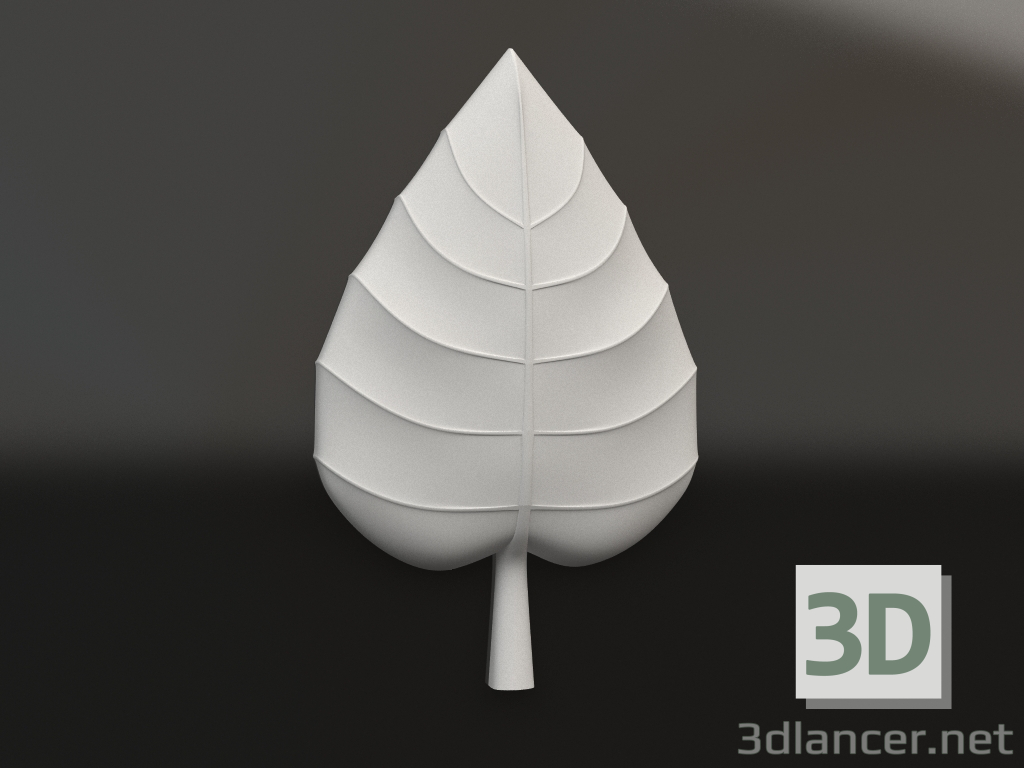 Modelo 3d Elemento decorativo de gesso DE 077 2 (450x270x55) - preview