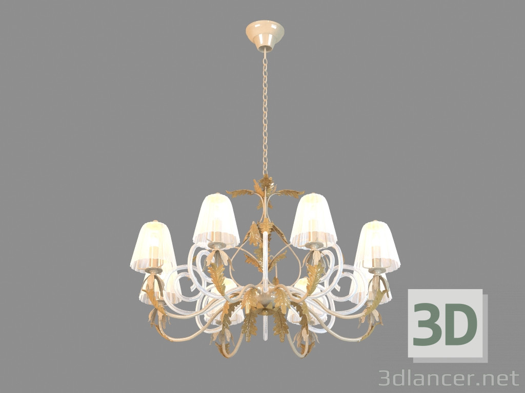 3d model Chandelier A8934LM-8SA - preview