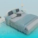 3d model Cama - vista previa