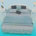 3d model Bed - preview