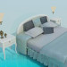 3d model Cama - vista previa