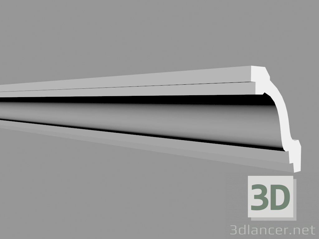 modèle 3D Corniche P208 - preview