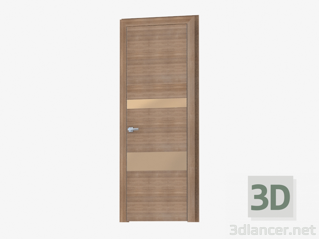 3d model Puerta de interroom (38.31 bronza) - vista previa