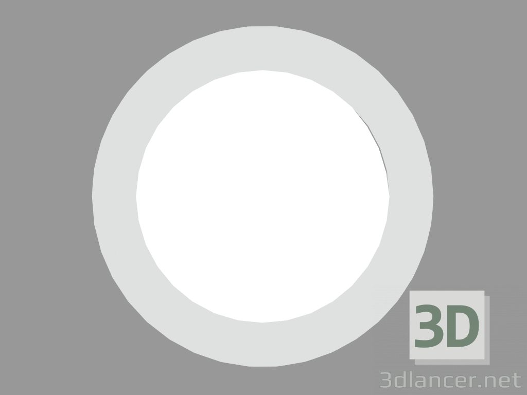 modello 3D Luce marciapiede COMPACT ROUND 275 mm (S5121W) - anteprima