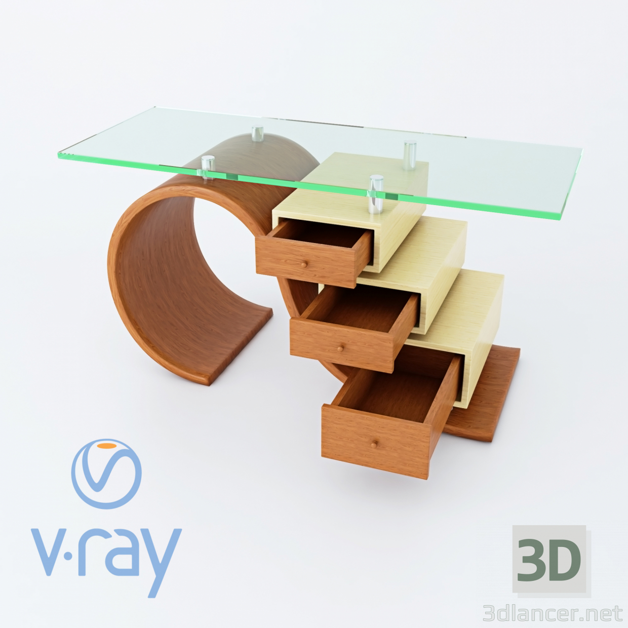 Wellengeist 3D-Modell kaufen - Rendern