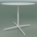 3d model Round table 5555 (H 72.5 - Ø 89 cm, White, V12) - preview