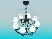 Lustre moderne pour la grande salle