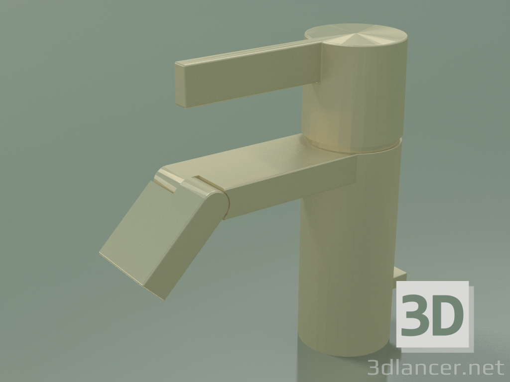 3d model Single lever bidet mixer with waste (33 600 670-28) - preview