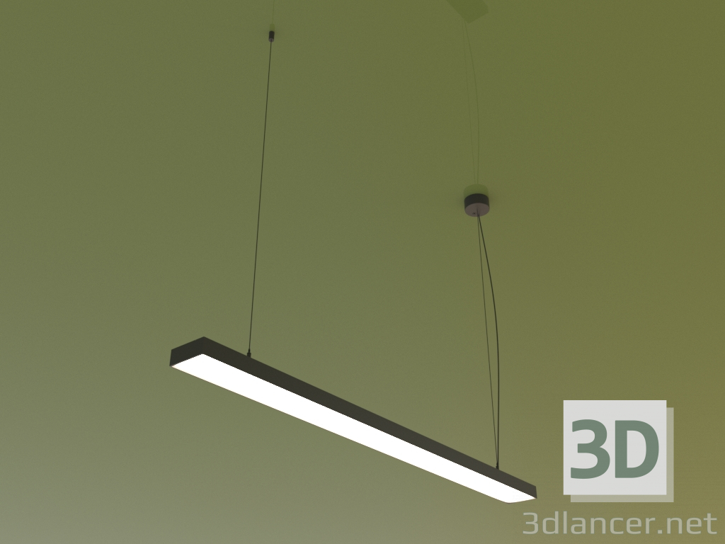 modello 3D Corpo illuminante LINEAR P2874 (1000 mm) - anteprima