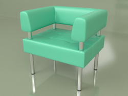 Fauteuil Business (Cuir vert)