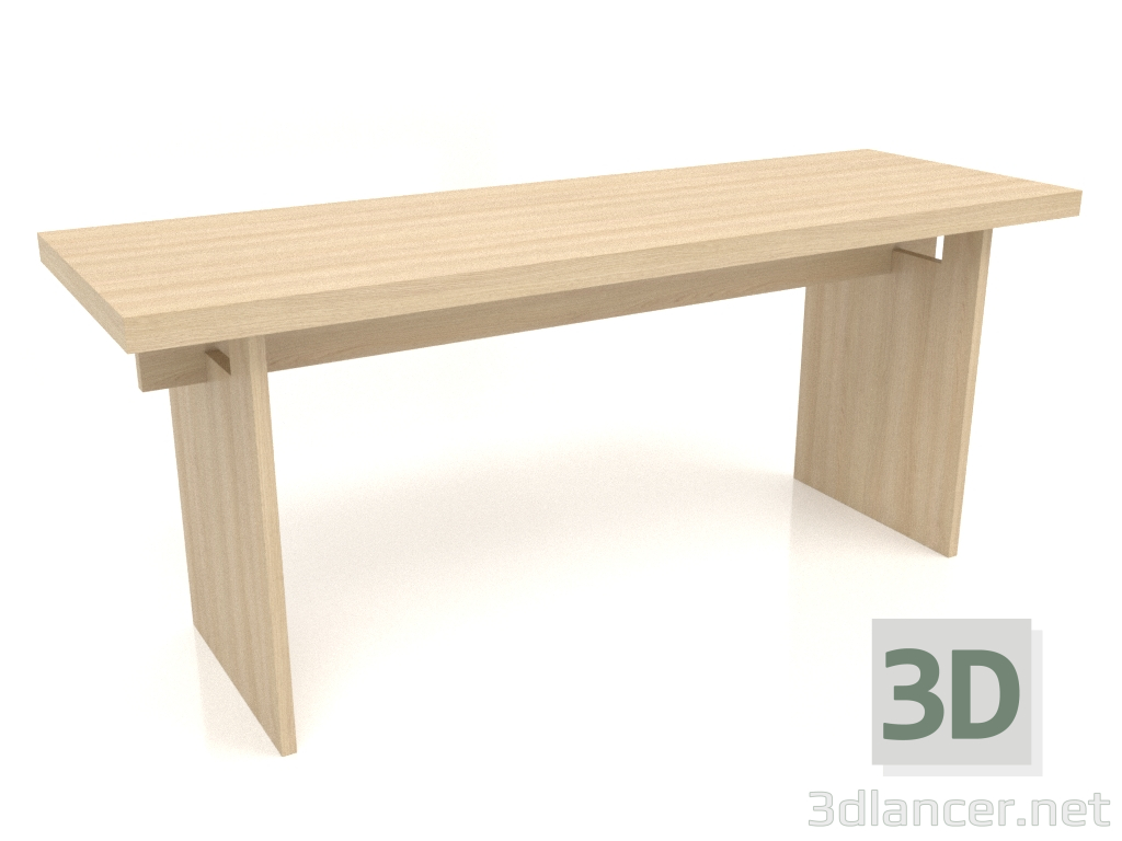 3d модель Стол рабочий RT 13 (1800х600х750, wood white) – превью