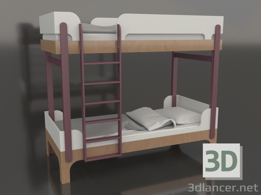 3d model Bunk bed TUNE Q (UXTQA2) - preview