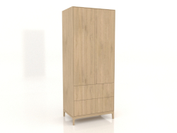 Guarda-roupa FARGO 900x600x2200 mm (carvalho clareado)