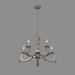 Modelo 3d Chandelier A8952LM-5BG - preview