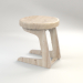 3d model Stool - preview