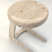 modèle 3D Tabouret - preview