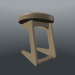 modèle 3D Tabouret - preview