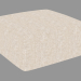 3d model Square pouf - preview