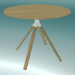 Modelo 3d FORQUILHA de mesa (P124 D90) - preview