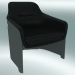 3d модель Кресло AVUS club chair (1920-12, grey, leather Florida 2002 black) – превью