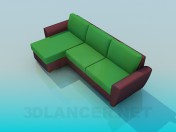 Sofa in zwei Farben