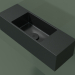 3d model Lavabo de pared Lavamani (02UL31101, Deep Nocturne C38, L 60, P 20, H 16 cm) - vista previa