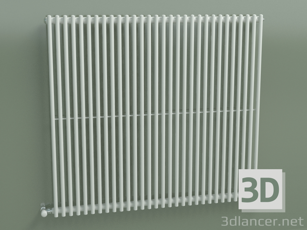 Modelo 3d Radiador vertical ARPA 1 (920 30EL, branco RAL 9016) - preview