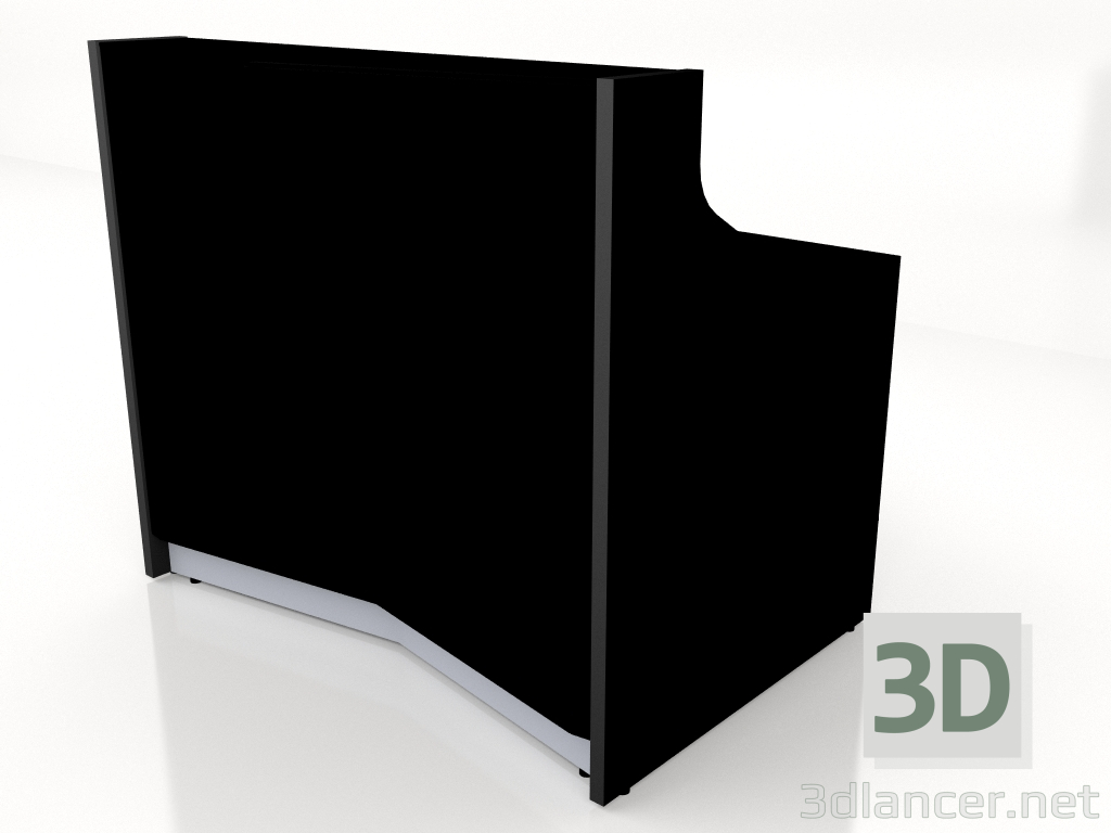 modèle 3D Banque d'accueil Alpa ALP05 (1256x946) - preview