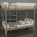 modello 3D Letto a castello TUNE Q (UGTQA2) - anteprima