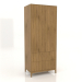 3D modeli Gardırop FARGO 900x600x2200 mm (doğal meşe) - önizleme