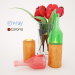 3d Wine Bottle Votives model buy - render