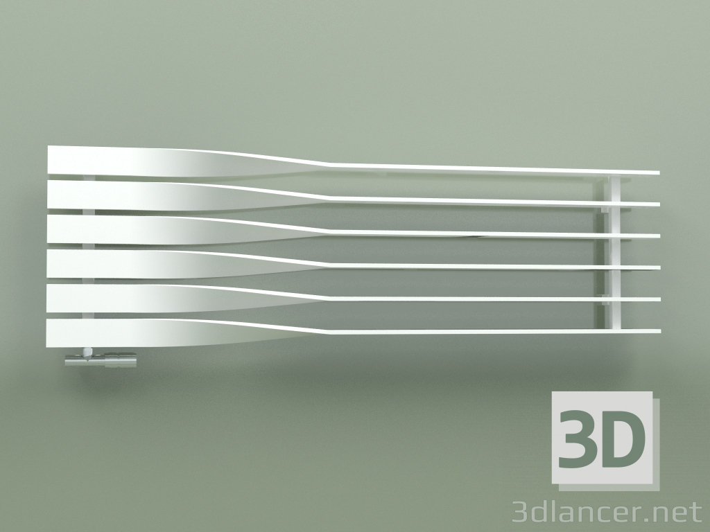 3d model Heated towel rail Cyklon H (WGCYH049160-O1, 495х1600 mm) - preview