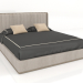 3d model Double bed (ST701) - preview