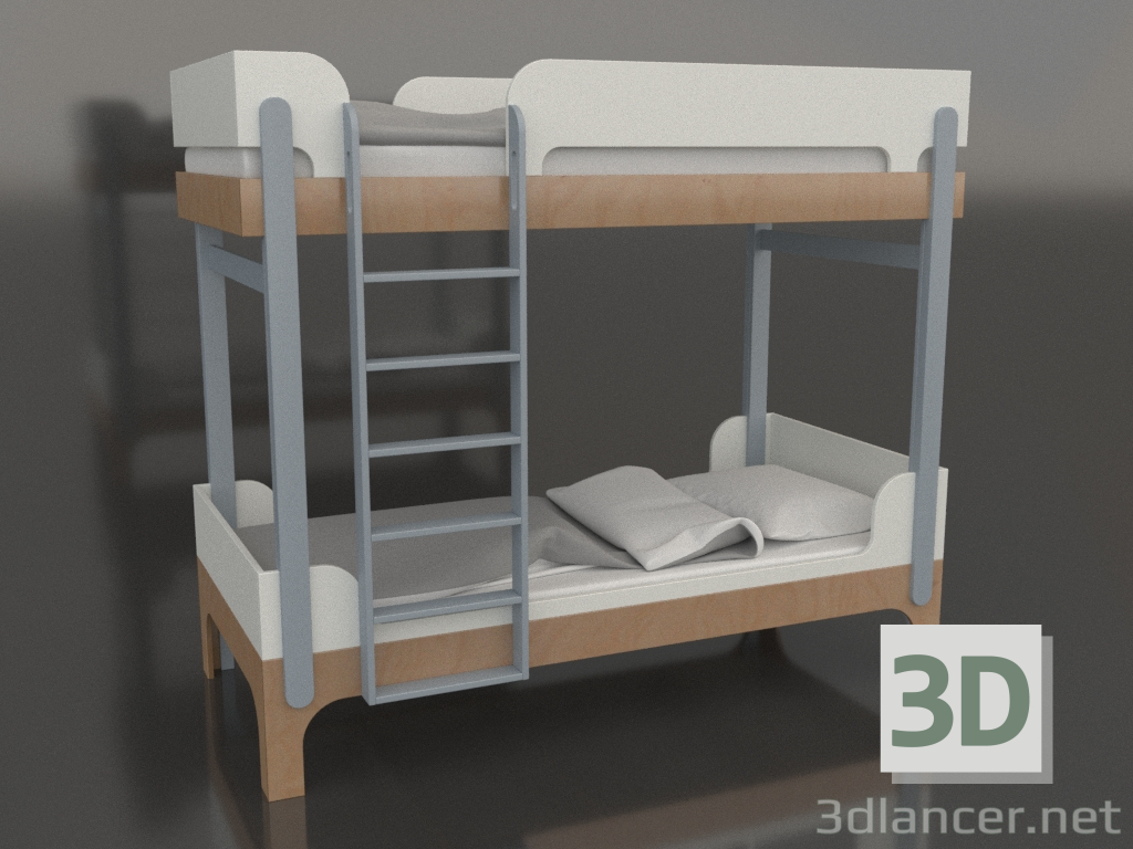 3d model Bunk bed TUNE Q (UQTQA2) - preview