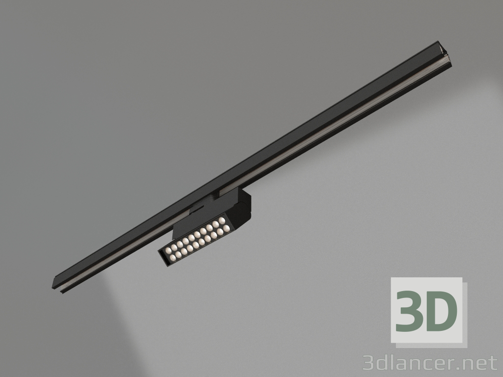 3d model Lamp LGD-LOFT-TRACK-4TR-S170-10W Day4000 (BK, 24 deg, DALI) - preview