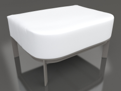 Pouf for a chair (Quartz gray)