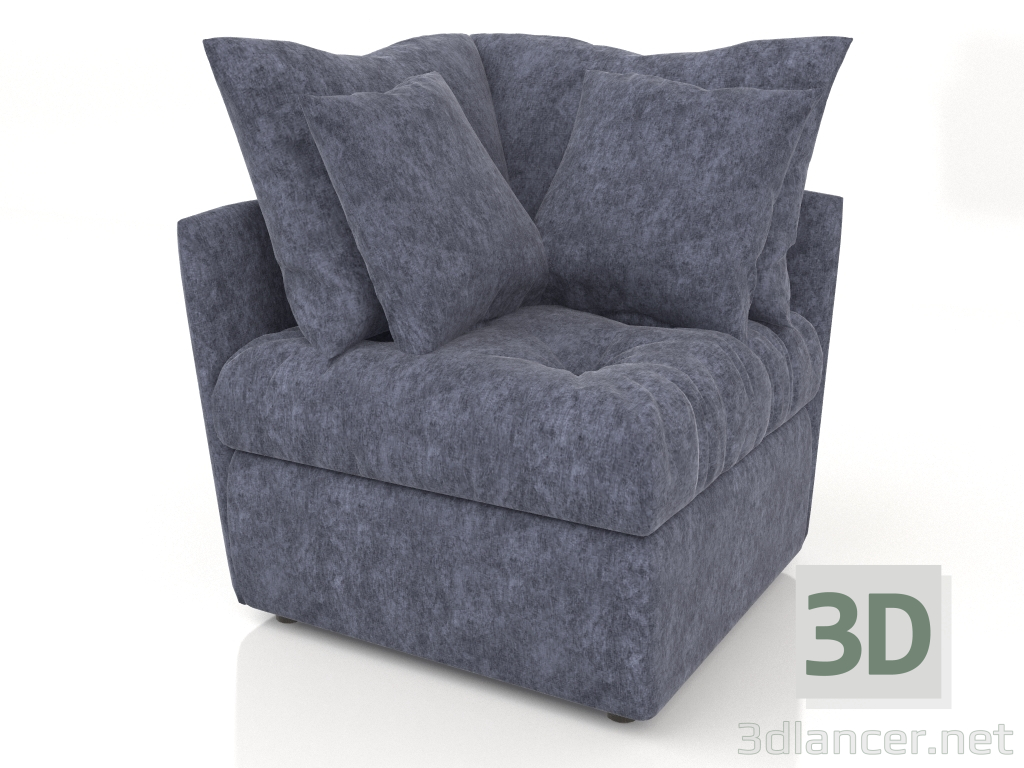 3d model Sofa module Corfu 2 - preview