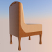 3d модель Кресло – превью