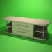 3d model TV stand 3 - preview