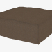 3D Modell Tabelle Kaffee SABENA Couchtisch (7801.1001.Brown) - Vorschau