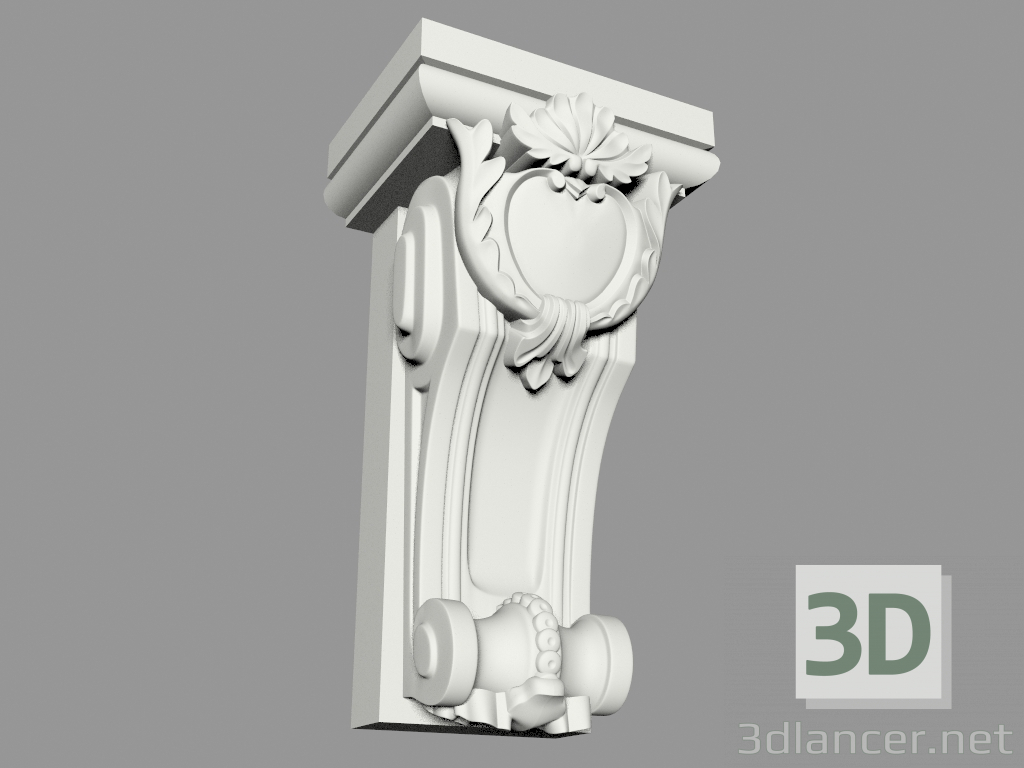 3d model Soporte (KR36) - vista previa