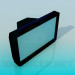 3d model TV - vista previa