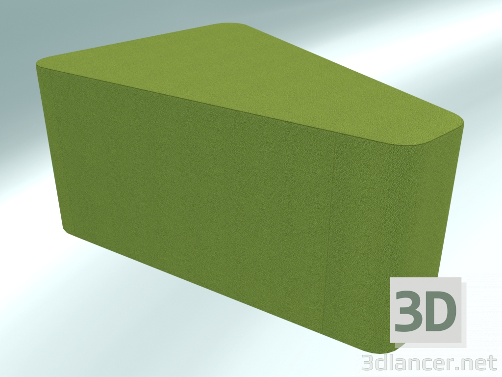 3d model Armrest padded stool 30 degrees (P1) - preview