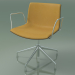 3d model Chair 2046 (5 legs, with armrests, chrome, with front trim, polypropylene PO00404) - preview